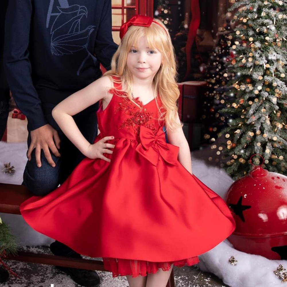 Bonnie Jean Red Dress